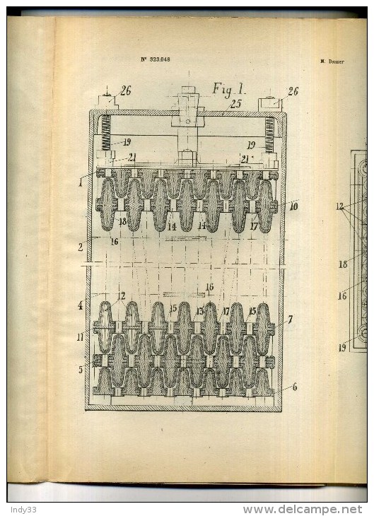 - ACCUMULATEUR ELECTRIQUE . BREVET D´INVENTION DE 1902 . - Autres Appareils