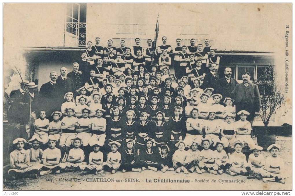 CPA 21 CHATILLON SUR SEINE Société De Gymnastique La Chatillonnaise - Chatillon Sur Seine