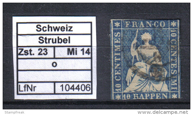 Zst. 23 Mi.14 O - Used Stamps