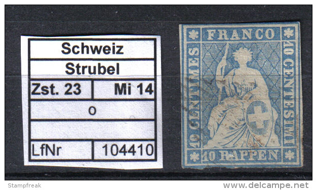 Zst. 23 Mi.14 O - Used Stamps