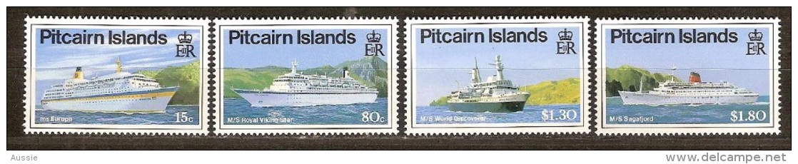 Pitcairn Islands 1991 Yvertn° 366-69 *** MNH Cote 11 Euro Bateaux Ships Boten - Pitcairn