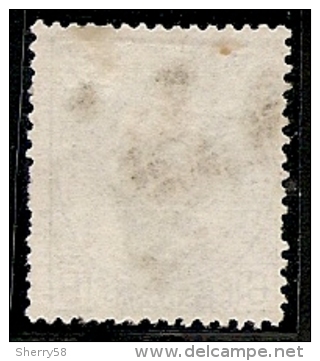 1872-ED. 119 REEINADO DE AMADEO I - EFIGIE DE AMADEO I - 6 CENT. AZUL-USADO ROMBO DE PUNTOS - Used Stamps