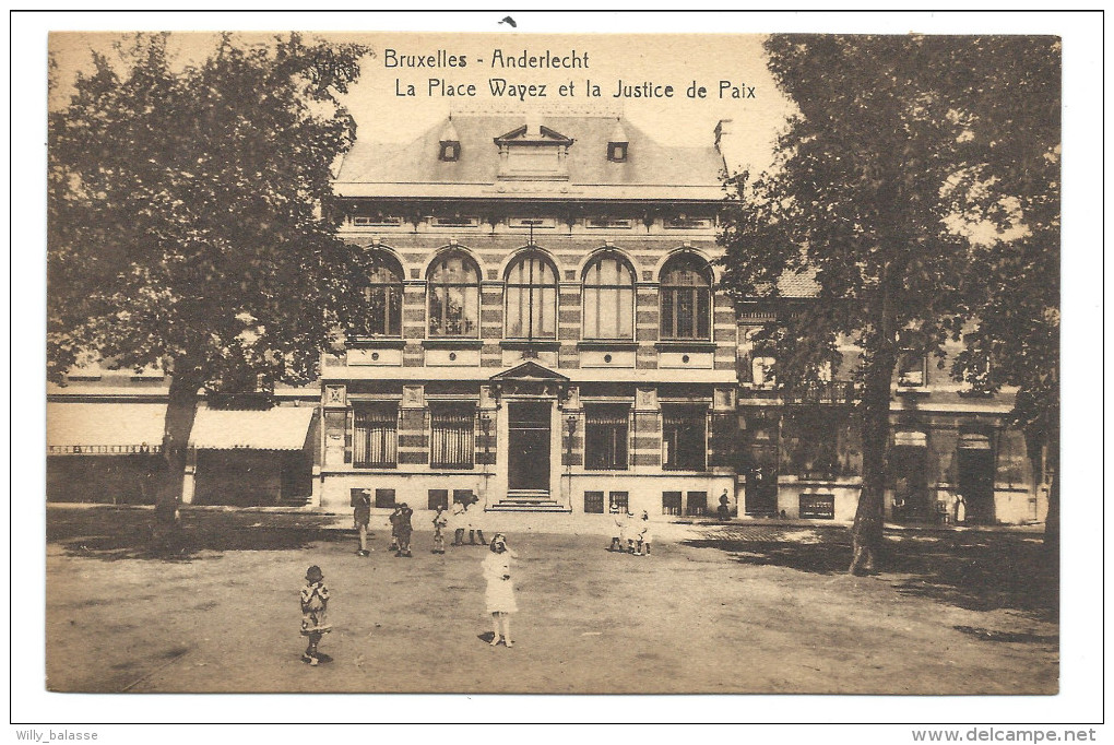 CPA - Bruxelles - ANDERLECHT - La Place Wayez Et La Justice De Paix    // - Anderlecht