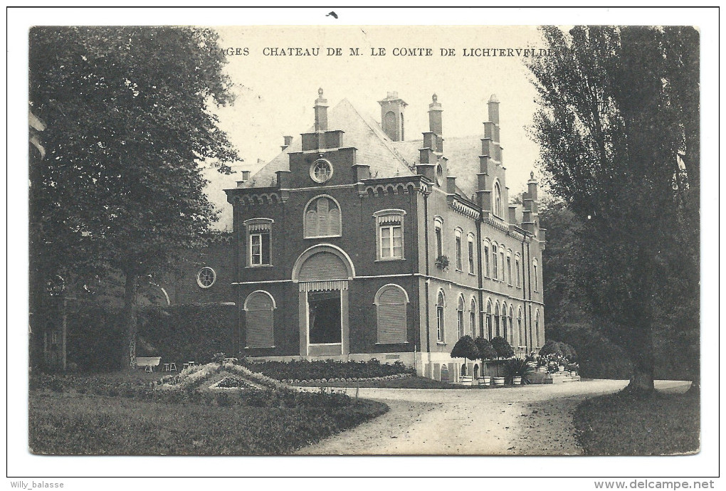 CPA - GAGES - Brugelette - Château De M. Le Comte De Lichtervelde   // - Brugelette