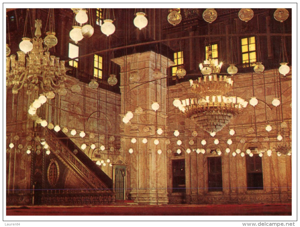 (PF 250) Islam - Egypt - Cairo Mohamed Aly Moque Interior - Islam