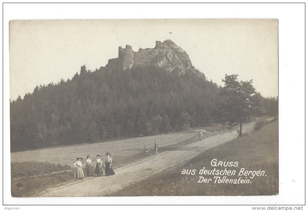 12873 - Gruss Aus Deutschen Bergen Der Tollenstein 4 Jeunes Filles - Tchéquie