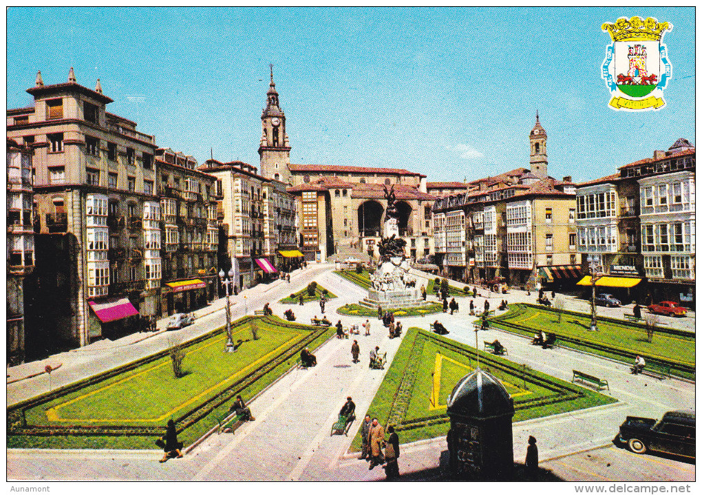 España--Vitoria--1966--Plaza De La Virgen Blanca- - Álava (Vitoria)