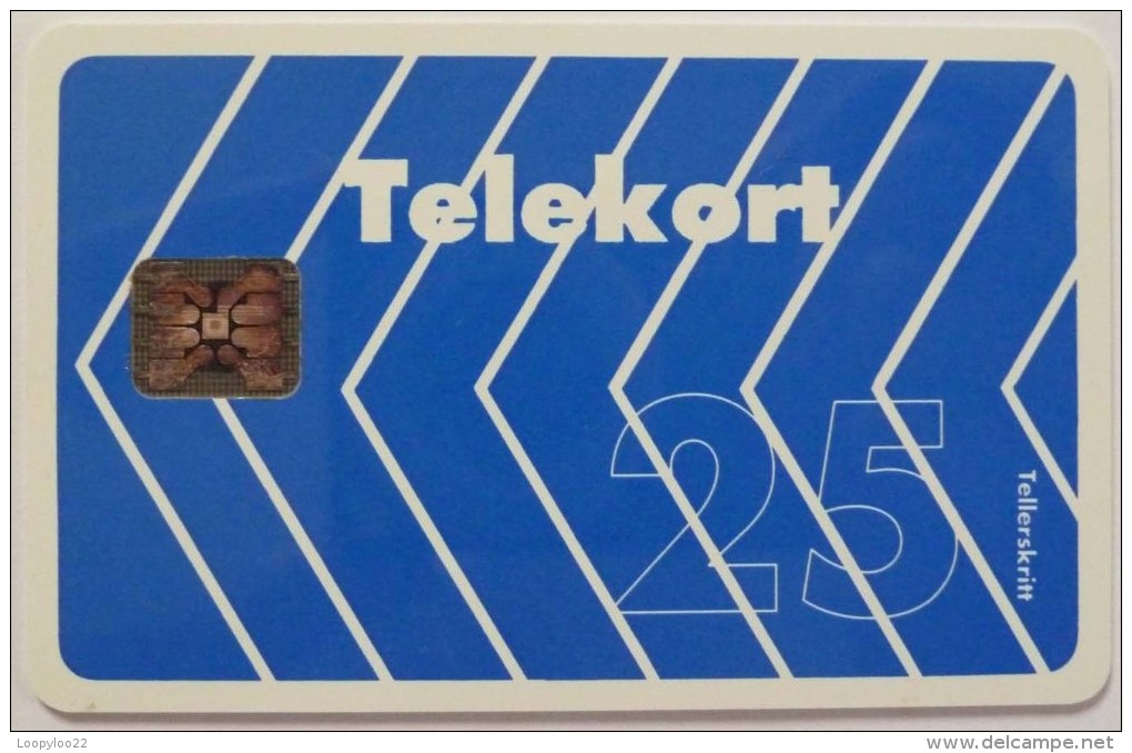 NORWAY - SI5 Chip - 25 Units - Telekort - Used - Norwegen