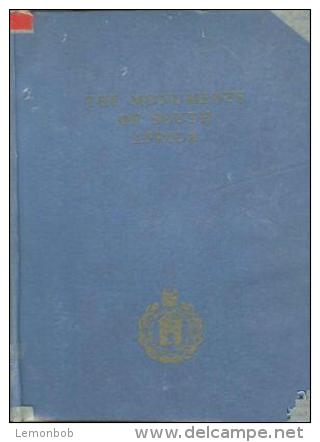 The Monuments Of South Africa Edited By C. Van Riet Lowe - 1900-1949