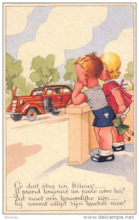 Ce Doit être Un Frileux... Il Prend Toujours Un Poële Avec Lui ! - 1946 - 1900-1949