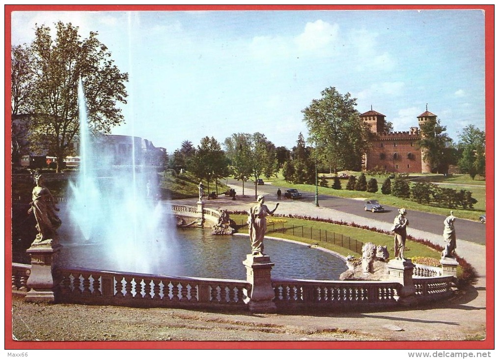 CARTOLINA VG ITALIA - TORINO - Laghetto Del Valentino - 10 X 15 - ANN. 1956 TORINO - Parcs & Jardins