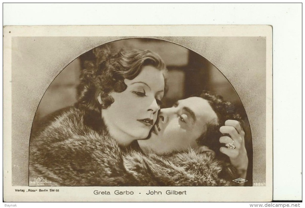 TH713   --   GRETA GARBO & JOHN GILBERT   --  ,, ROSS ,,  VERLAG - Schauspieler