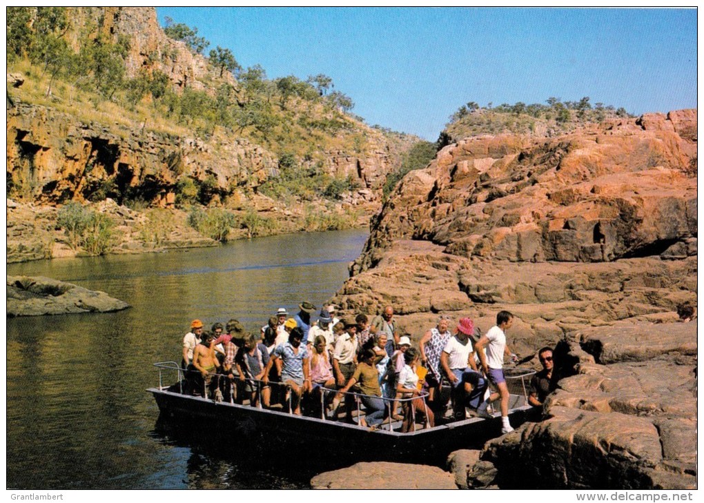 Launch At First Gorge, Katherine, Northern Territory - Nucolorvue NCV 3262 Unused - Katherine