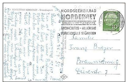 BG31961 Nordseebad Norderney Strandexpress Car Voiture  Germany  CPSM 14x9cm - Otros & Sin Clasificación