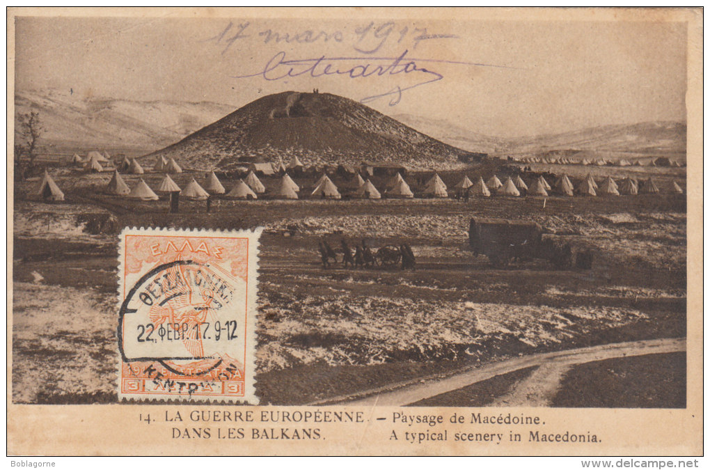 La Guerre Européenne Dans Les Balkans Paysages De Macédoine - War 1914-18