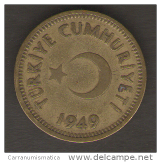 TURCHIA 25 KURUS 1949 - Turkey