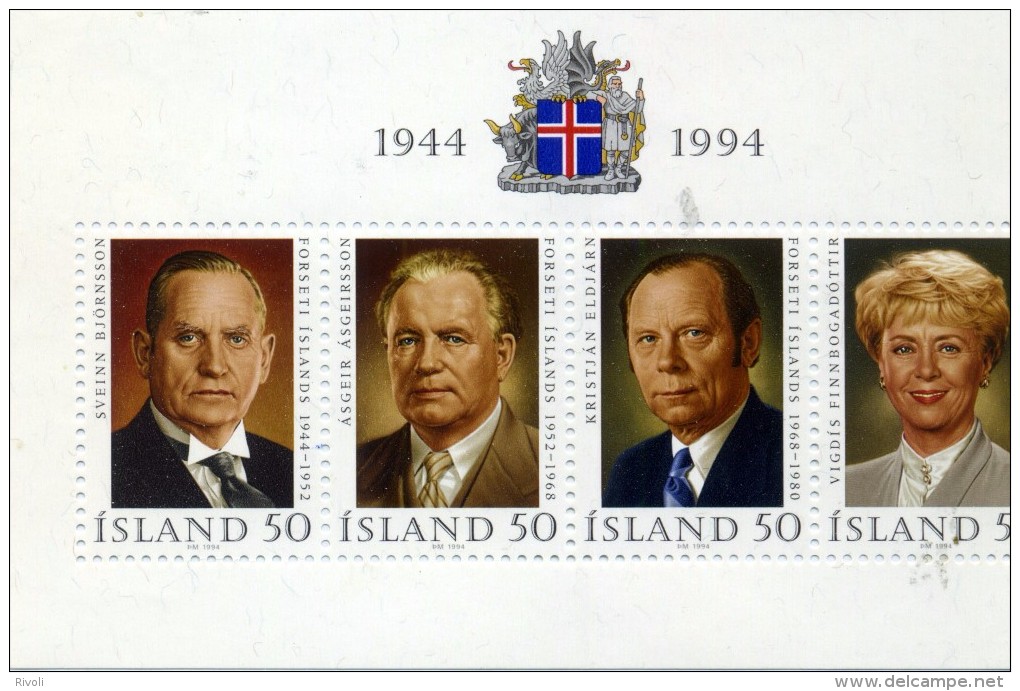 ISLANDE 1994 N° YVERT ET TELLIER BF 16 NEUF LUXE ** MNH - Blocks & Sheetlets