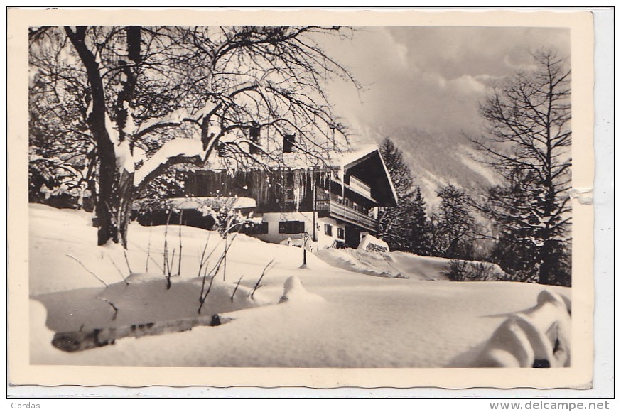 Germany - Sanatorium Tannerhof Uber Bayrischzell - Zug Post - Miesbach