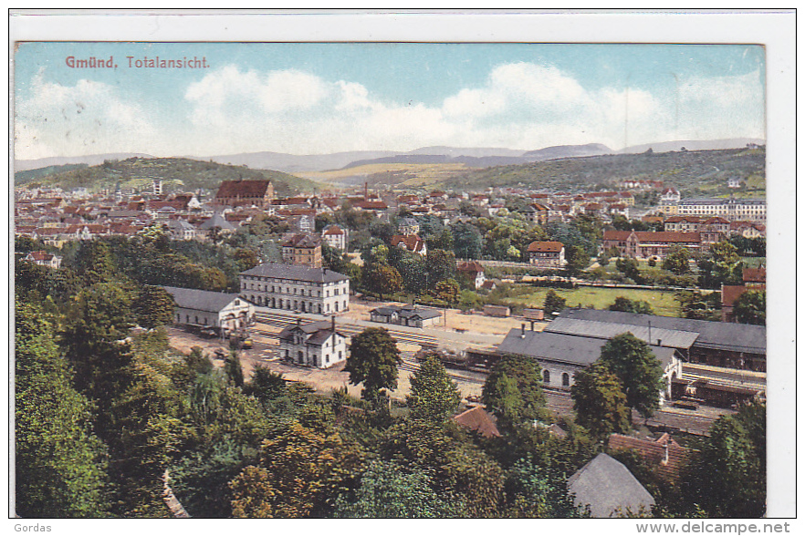 Germany - Schwabisch Gmund - Train - Schwaebisch Gmünd