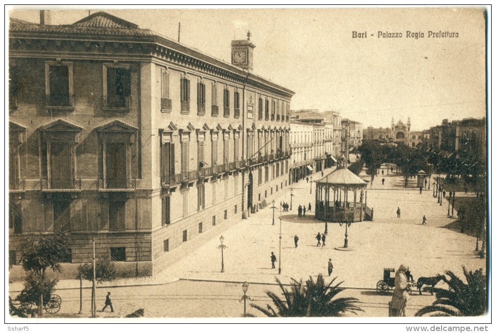 Bari Palazzo Regia Prefettura C. 1924 - Bari