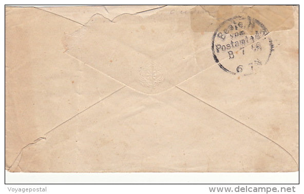 Lettre Entier Postal 25, Genève Pour Berlin 1898 - Interi Postali