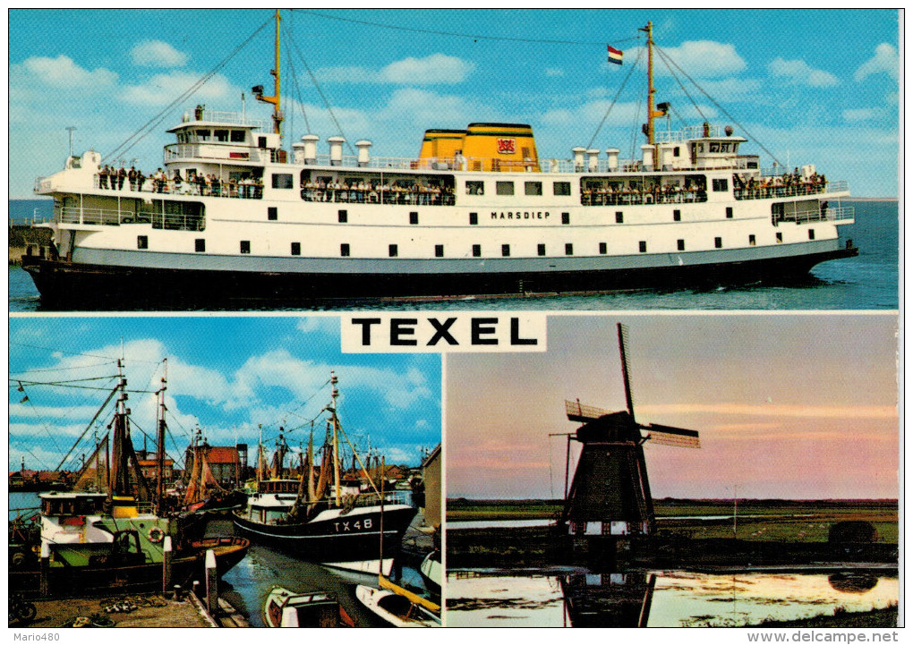 TEXEL    MULTIVEDUTE          (VIAGGIATA) - Texel