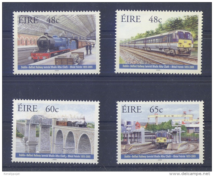 Ireland - 2005 Railway Line MNH__(TH-1857) - Ongebruikt