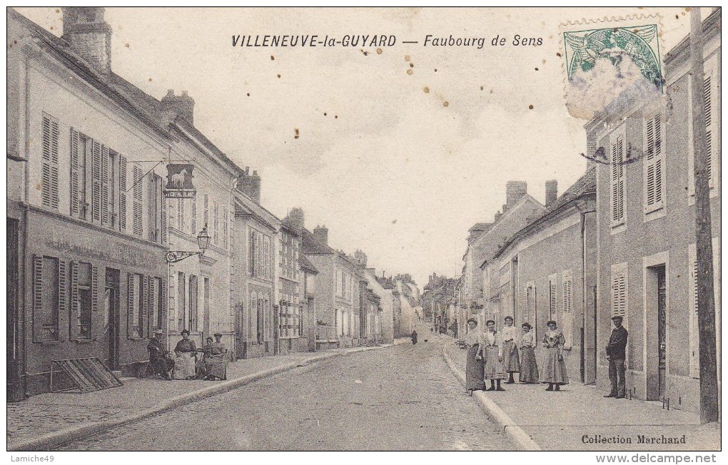 VILLENEUVE Le GUYARD Faubourg De Sens - Villeneuve-la-Guyard