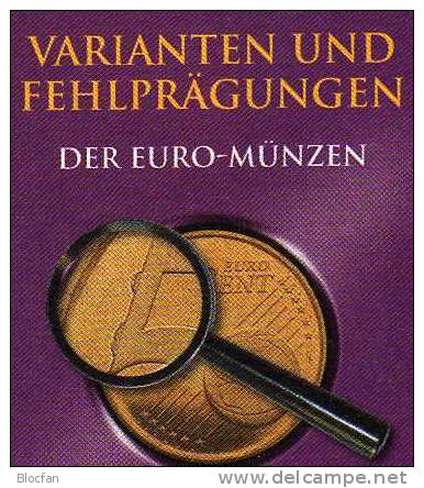 Abarten Euromünzen Varianten Fehlprägungen Katalog 2009 new 30€ Verprägungen Kurs-/Gedenk-Münzen Deutschland Euro-Länder