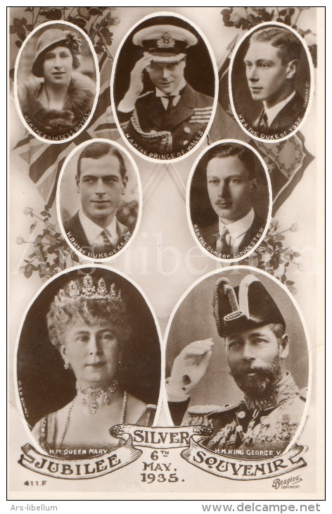 ROYALTY United Kingdom British Dominions, And Emperor Of India  / Queen Mary / King George V / Edward VIII / George VI - Koninklijke Families