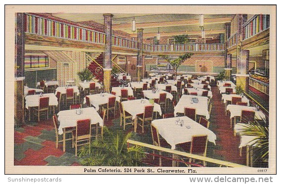 Interior Palm Cafeteria Clearwater Florida - Clearwater