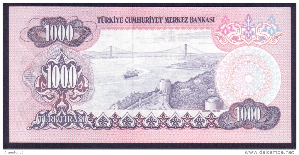 Turkey 1000 Lira 1981 UNC - Turkey