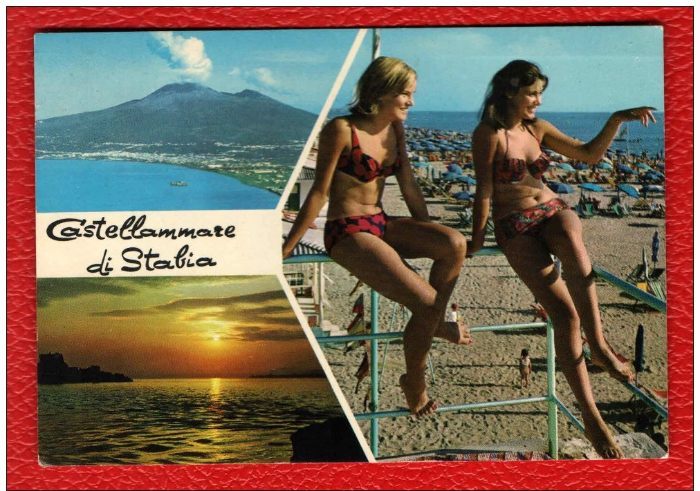 CASTELLAMMARE DI STABIA - LA SPIAGGIA - BELLEZZE AL MARE - Castellammare Di Stabia