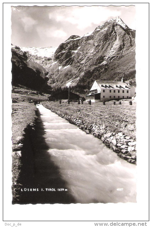 Österreich - Alpen Gasthof " Lüsens " Post Gries I. Sellrain - Tirol - Sellrein