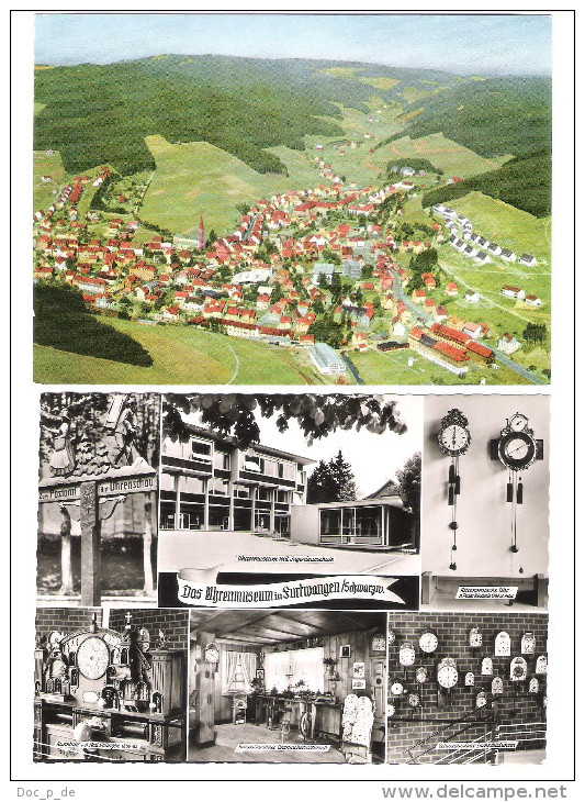 Deutschland - 2 AK - Furtwangen Im Schwarzwald - Uhrenmuseum - Ortsansicht - Furtwangen