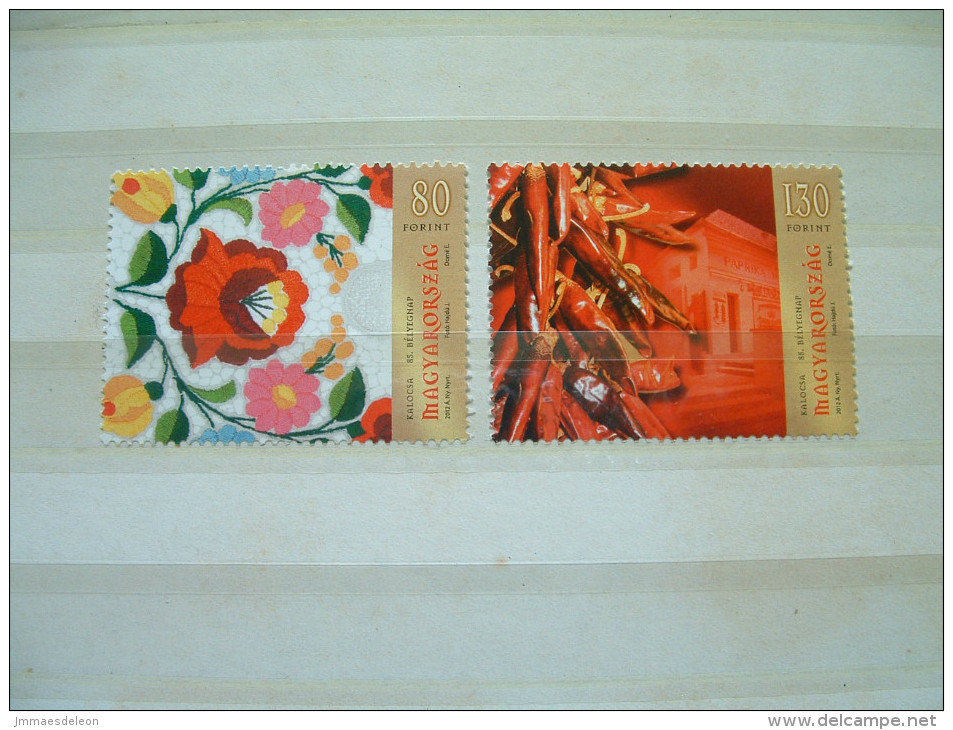 Hungary 2012 MNH Set - Flowers Lace Christmas - Unused Stamps