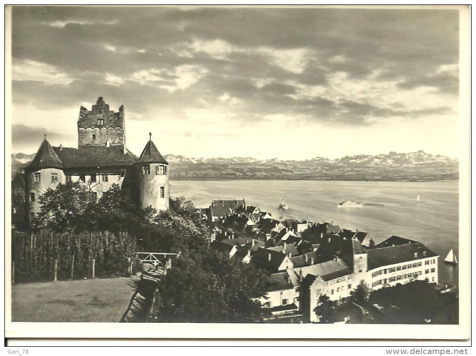 CP Allemagne Meersburg - Lac De Constance Et Les Alpes - Meersburg