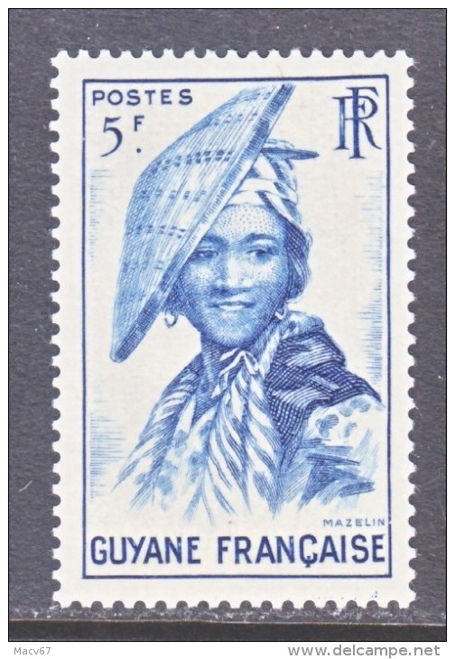 FRENCH GUIANA    202    * - Unused Stamps