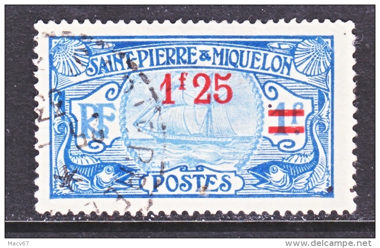 ST. PIERRE & MIQUELON  127     (o) - Used Stamps