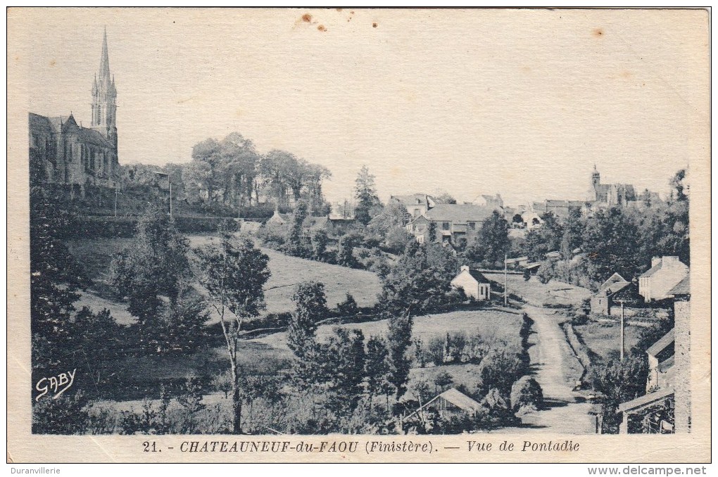 29 - CHATEAUNEUF-du-FAOU - Vue De Pontadic - Châteauneuf-du-Faou