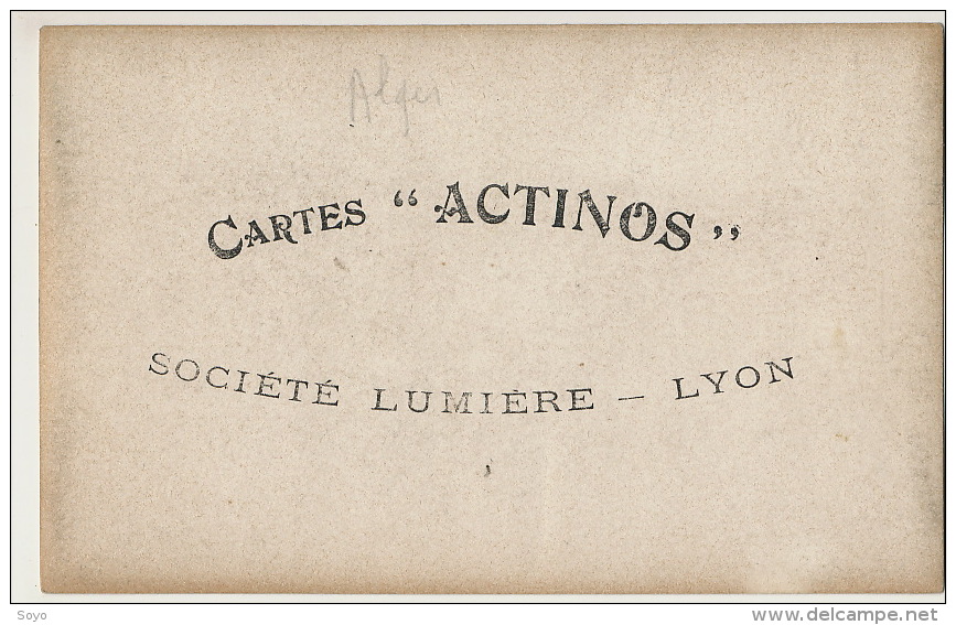 Real Photo Cliché Société Lumiere Lyon Cartes " Actinos " Port Alger ? - Photographs