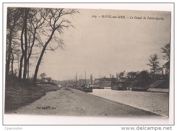 St-Pol-sur-Mer - Le Canal De Petite-Synthe [12751S59] - Saint Pol Sur Mer