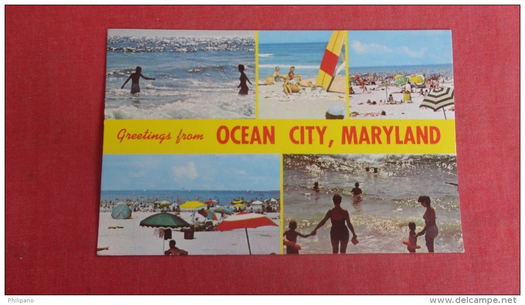 - Maryland> Ocean City  Greetings ---     ---------   Ref 1943 - Ocean City