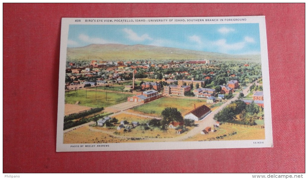 Idaho> Pocatello ( Birds Eye View  ----ref 1944 - Pocatello