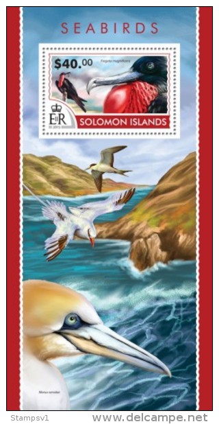 Solomon Islands. 2015 Seabirds. (206b) - Marine Web-footed Birds