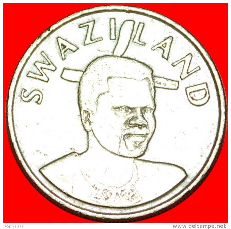* 2 PORTRAITS: SWAZILAND  1 LANGENI 1996 KING! LOW START  NO RESERVE! - Swaziland