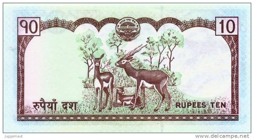 NEPAL 2008 Rupees-10 BANKNOTE PICK #61a UNC - Népal