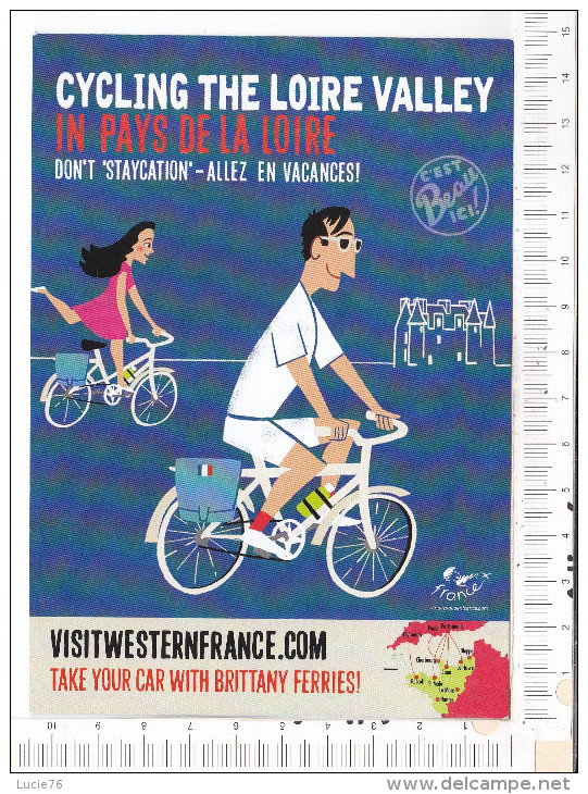 CYCLING  The   LOIRE   VALLEY   In  PAYS   De  La  LOIRE - Ciclismo