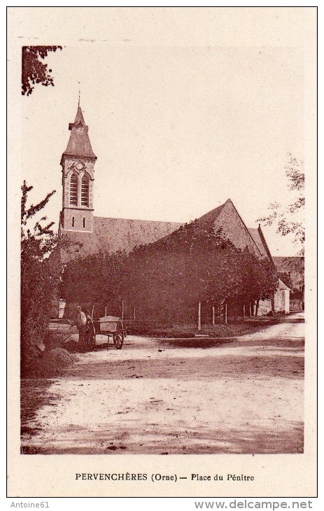 PERVENCHERES --Place Du Penitre - Pervencheres