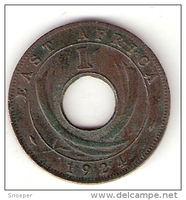 * East Africa 1 Cent 1924  Km 22 Xf - Colonie Britannique